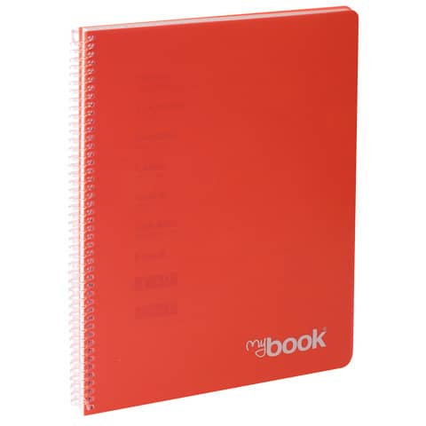 Quaderno spiralato Nikoffce 70 g formato A5 - 1 rigo - 30NIK040/4